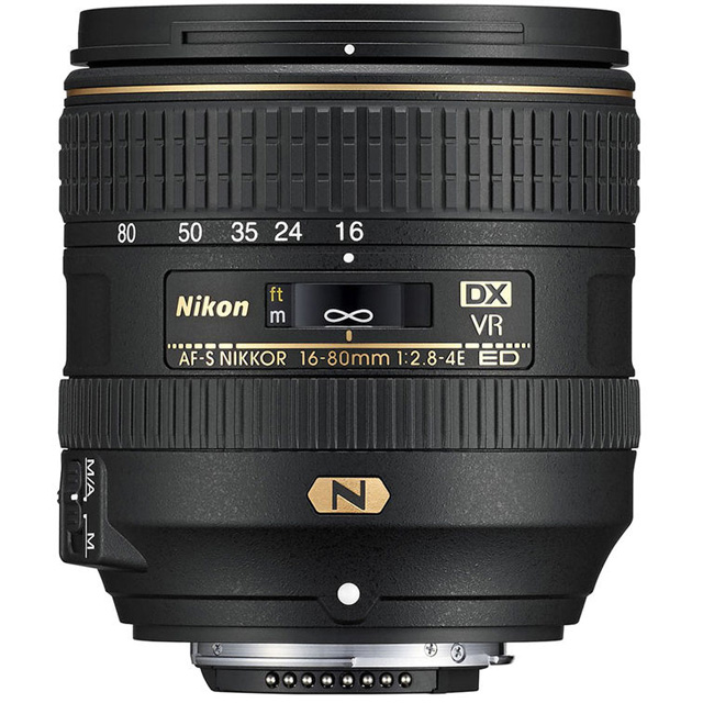 Ống kính Nikkor 16-80mm F/2.8-4E ED VR chính hãng