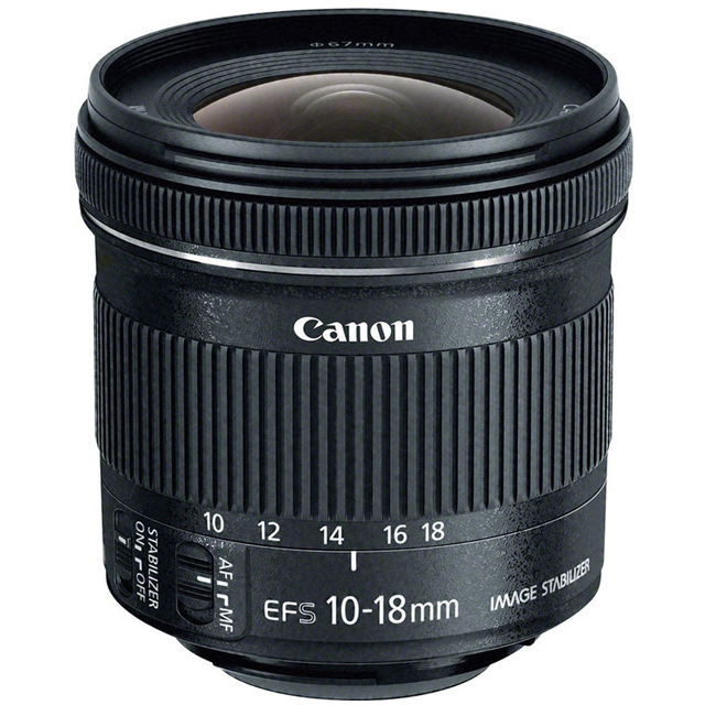 Canon EF-S 10-18mm F/4.5-5.6 IS STM 