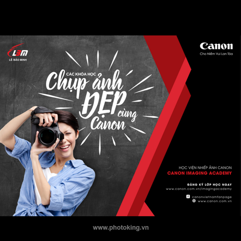 LỚP HỌC NHIẾP ẢNH MIỄN PHÍ TỪ CANON