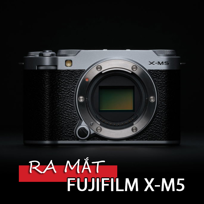 Fujifilm giới thiệu máy ảnh mới Fuji X-M5