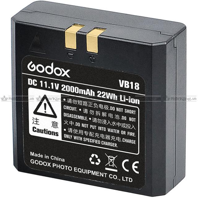 Pin VB18 cho GODOX V860 II