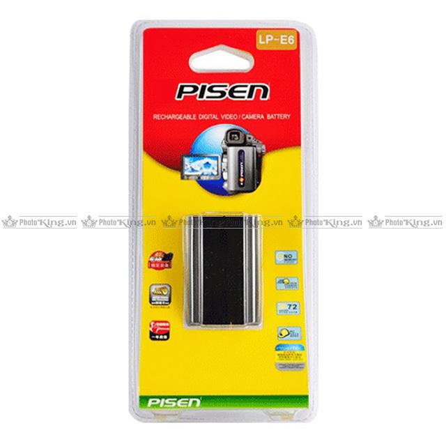 Pin Pisen LP-E6 cho Canon