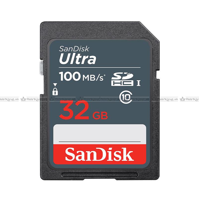 Sandisk Ultra SDHC 32Gb UHS-I Class 10 100MB/s