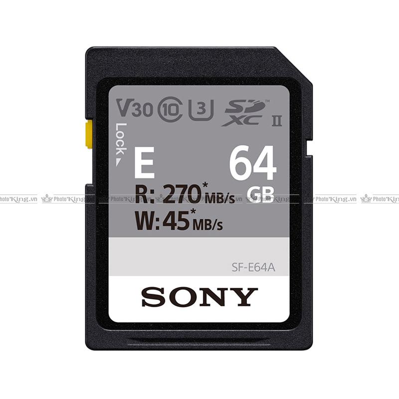 Sony SDXC 64Gb E Series UHS-II 270Mb/45Mb/s (SF-E64A)